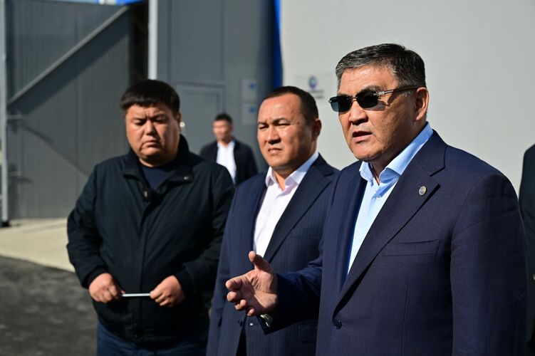 Манас шаарында саркынды сууларды тазалоочу жай пайдаланууга берилди