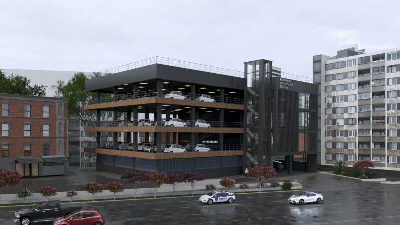 Ошто 125 автоунаага ылайыкташкан 5 кабаттуу авто токтоочу жай курулат