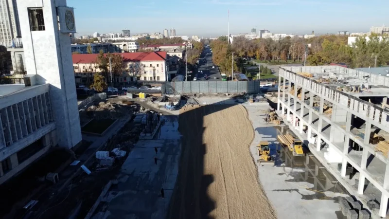 Мэр: Биз долбоорду мүмкүн болушунча ыкчам жана сапаттуу бүтүрүүгө аракет кылуудабыз