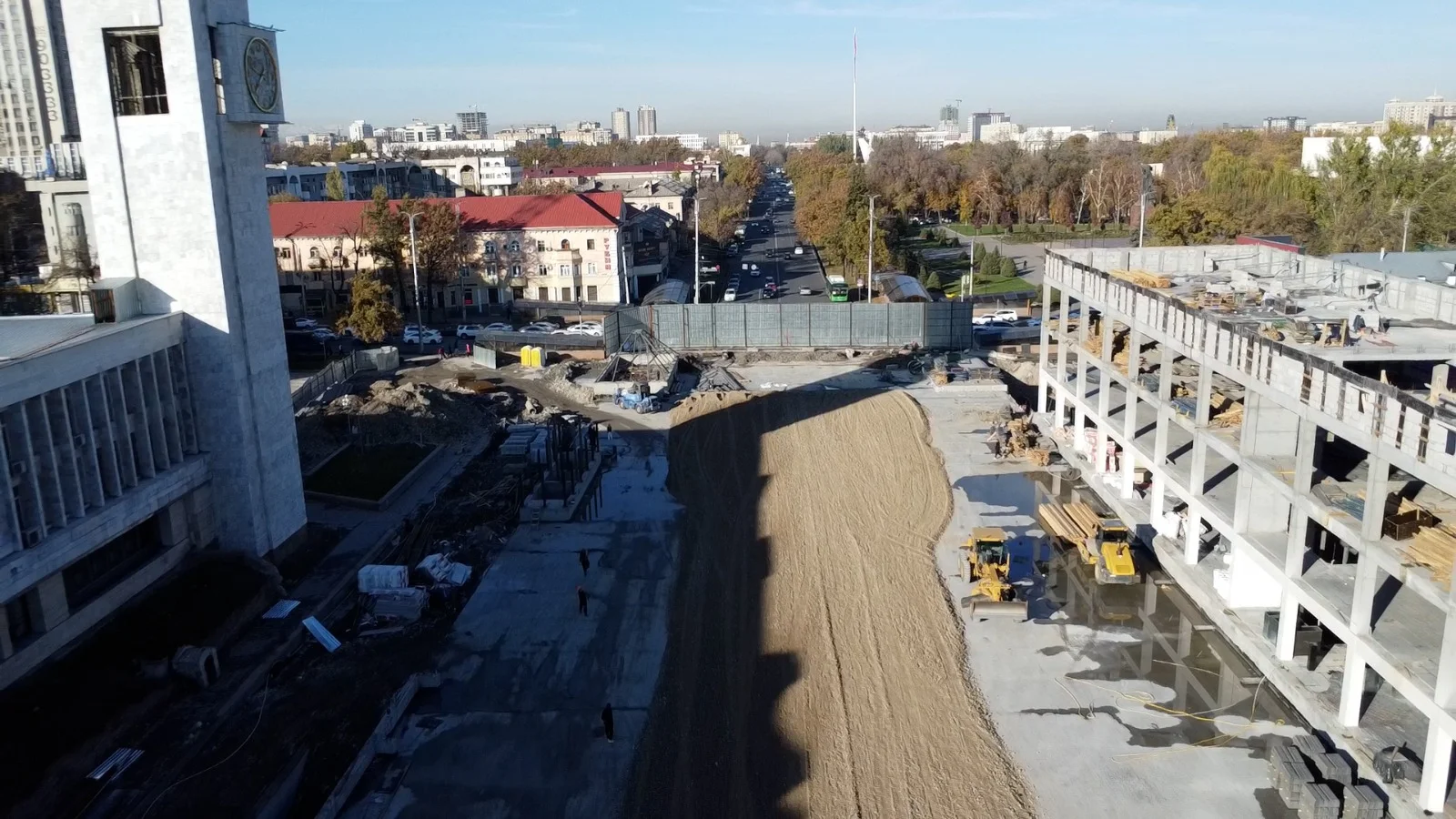 Мэр: Биз долбоорду мүмкүн болушунча ыкчам жана сапаттуу бүтүрүүгө аракет кылуудабыз