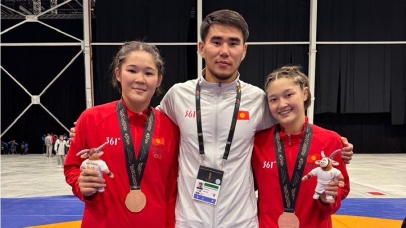 Кыргыз балбан кыздары III өспүрүмдөр Азия оюндарынын коло медалына ээ болушту