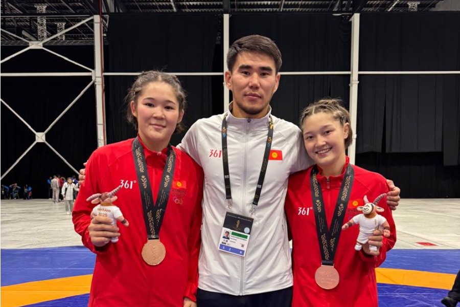 Кыргыз балбан кыздары III өспүрүмдөр Азия оюндарынын коло медалына ээ болушту 