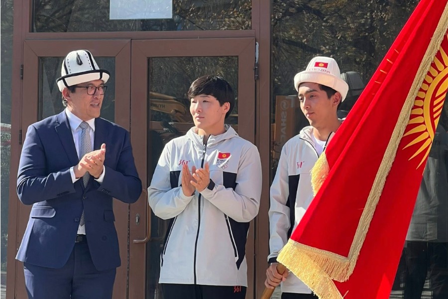 Бишкекте спортчуларды VI Ислам шериктештик оюндарына узатуу аземи болуп өттү