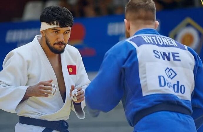 Эрлан Шеров дзюдо боюнча Европа кубогунун коло байгесин жеңип алды