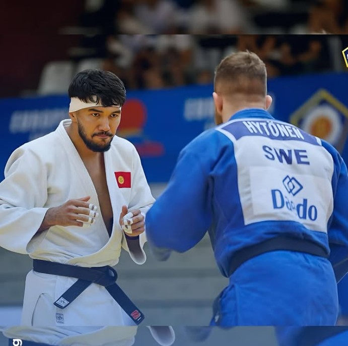 Эрлан Шеров дзюдо боюнча Европа кубогунун коло байгесин жеңди