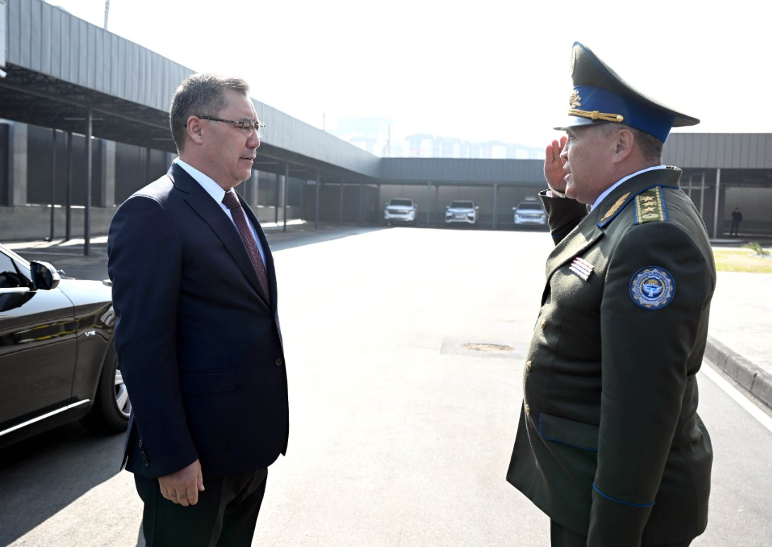 Президент УКМКнын Бишкек боюнча Башкы башкармалыгынын жаңы имаратын ачты