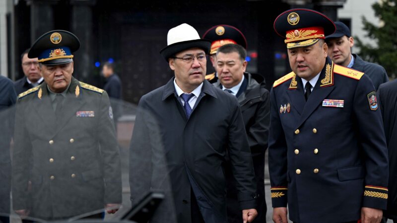 Бишкекте Кыргыз милициясынын 101 жылдыгына арналган майрамдык иш-чара болуп өттү