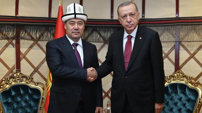 Садыр Жапаров Режеп Тайып Эрдоганга көңүл айтты