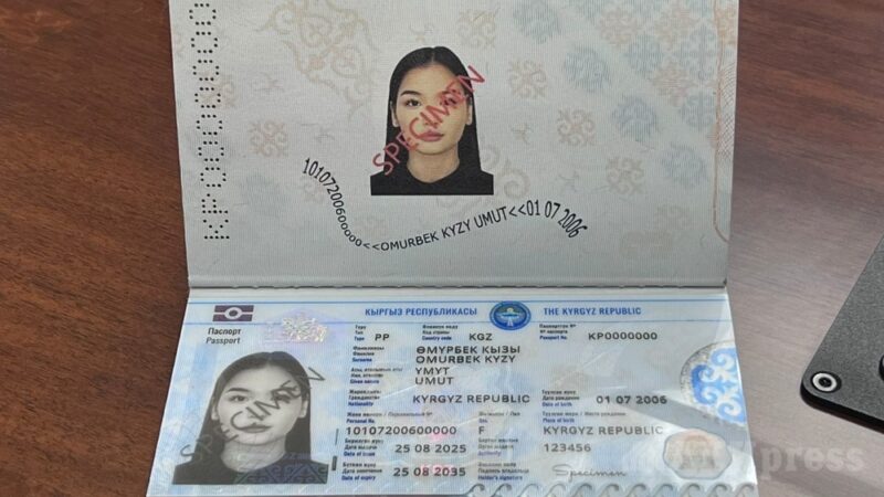 Кыргызстанда жаңы үлгүдөгү жарандык паспорттор берилет