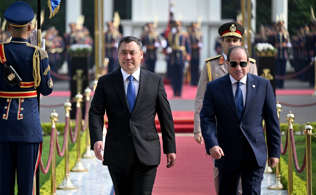 Садыр Жапаров Мисирдин президенти менен жолукту