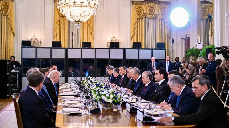 Садыр Жапаров Вашингтон шаарында «Борбордук Азия — АКШ» саммитине катышты