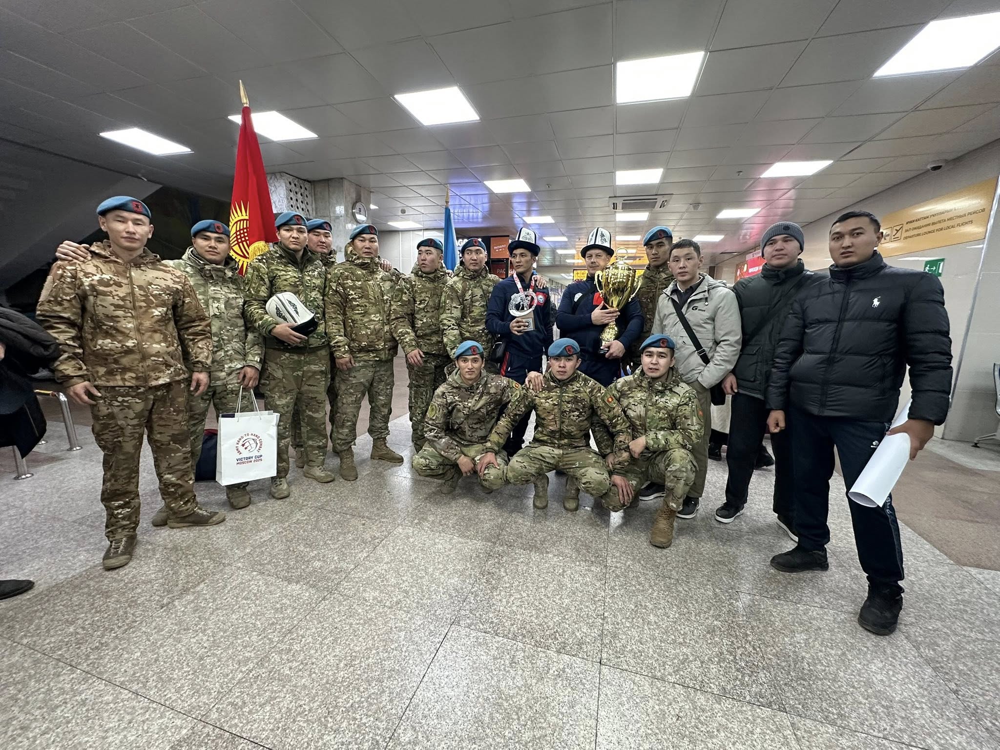 Аскердик кармаш урушу боюнча курама команда Москвада ийгилик жаратты