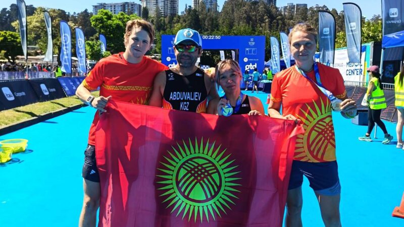 Гүлназ Жүзбаева Чилиде өткөн пара-триатлон боюнча дүйнө кубогунда алтын медаль утту