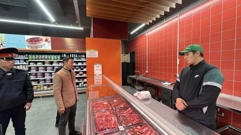 Жалал-Абадда эттин баасына көзөмөл күчөтүлдү