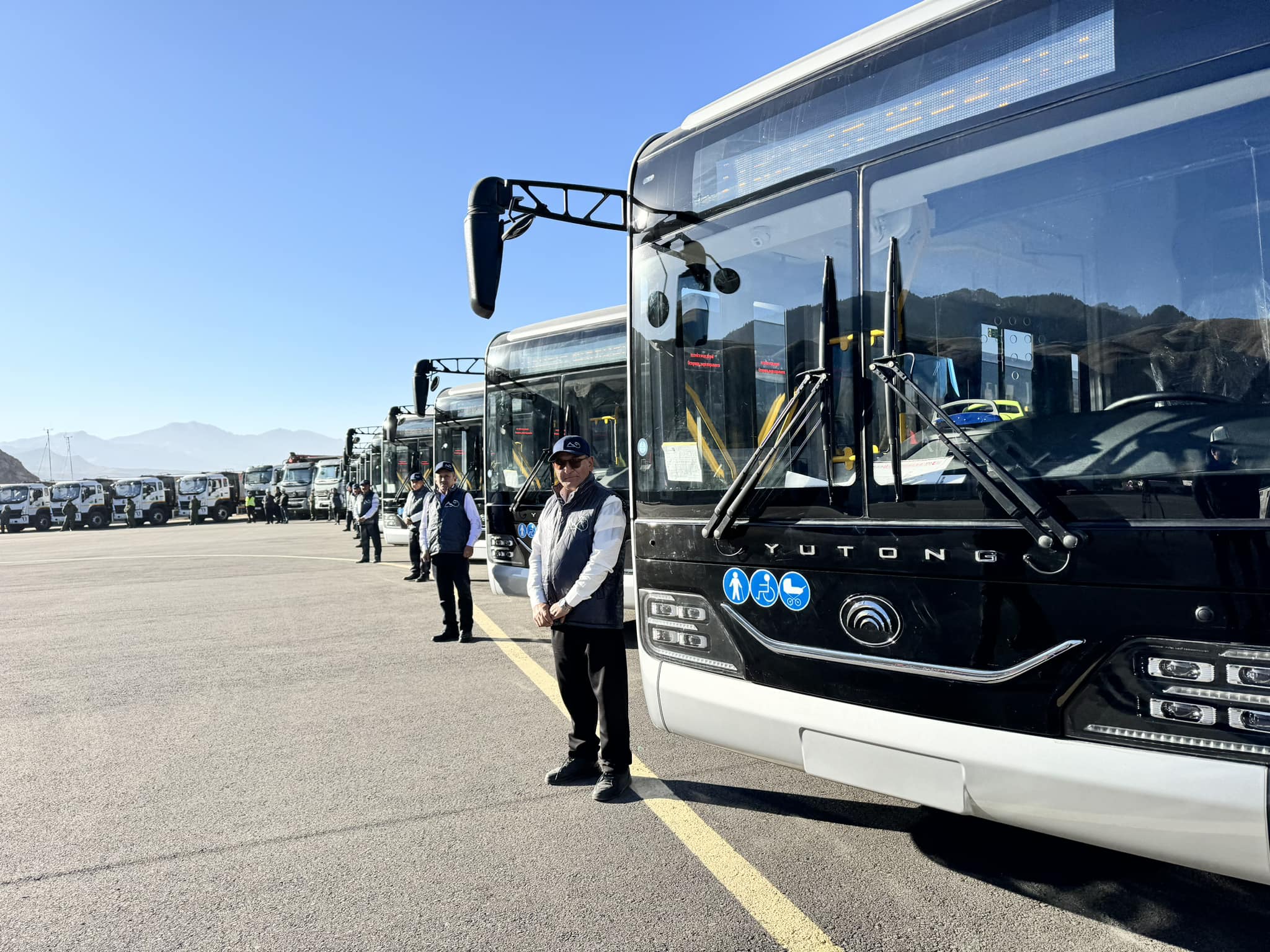 Нарында жаңы автобустар каттамга чыга баштады (ВИДЕО)