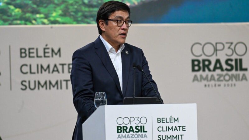 Байсалов Бразилияда өтүп жаткан дүйнөлүк лидерлердин климаттык саммитине катышууда