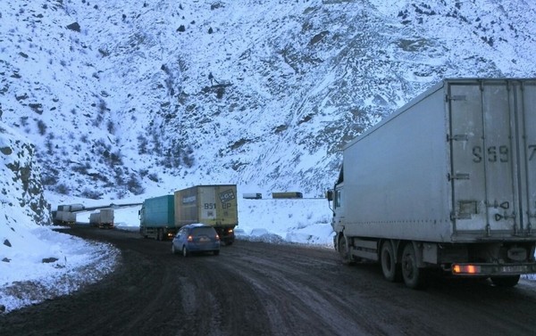 Нарын — Оруктам автоунаа жолундагы Капчыгай жазга чейин жабылды