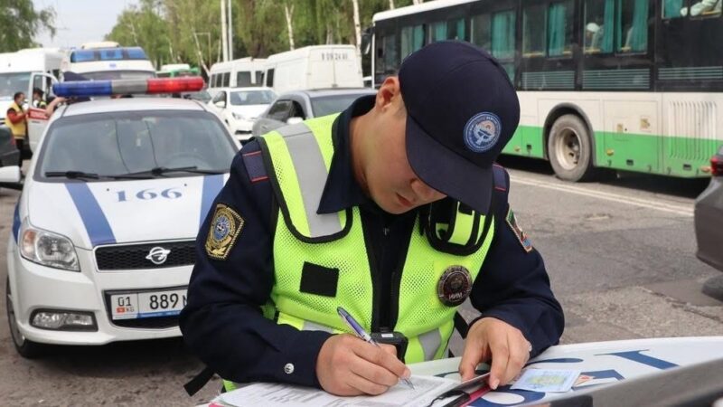 Бир жума ичинде 23 миң 654 жол эрежеси бузулду, анын 309у мас абалында болгон