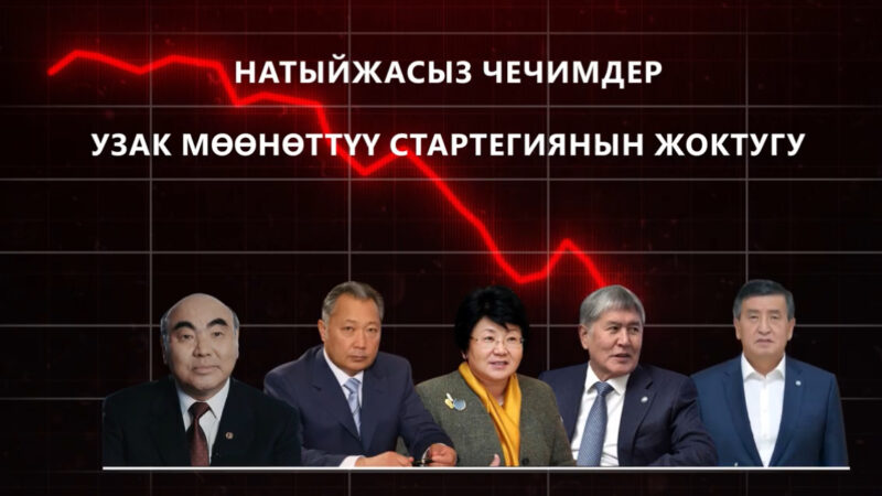 Өлкөнүн тышкы карызы ар бир президенттин маалында (ВИДЕО)