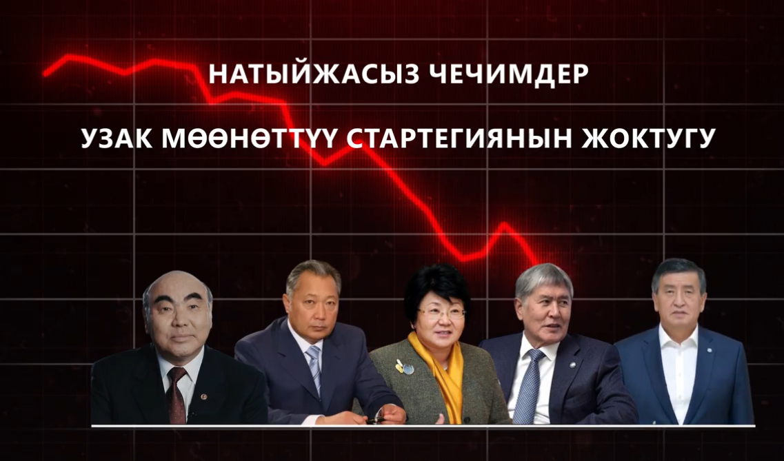 Өлкөнүн тышкы карызы ар бир президенттин маалында (ВИДЕО)