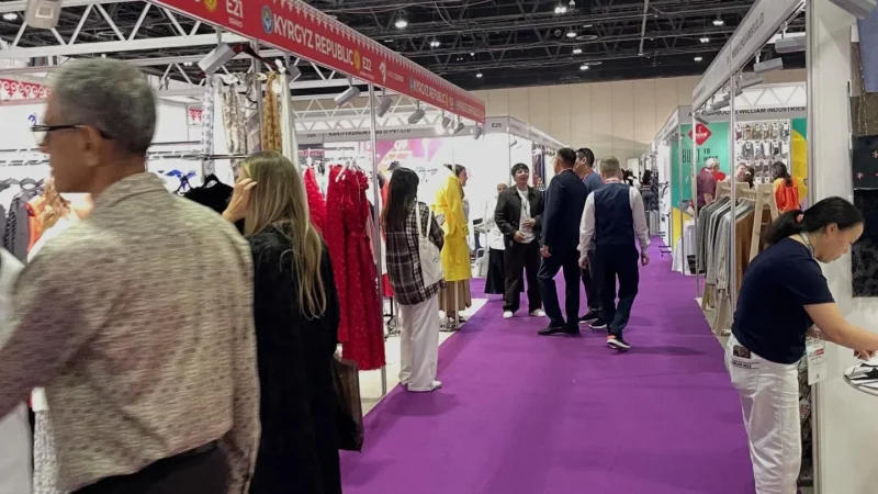 «Made in Kyrgyzstan» кийимдери Дубайдагы эл аралык көргөзмөгө катышты