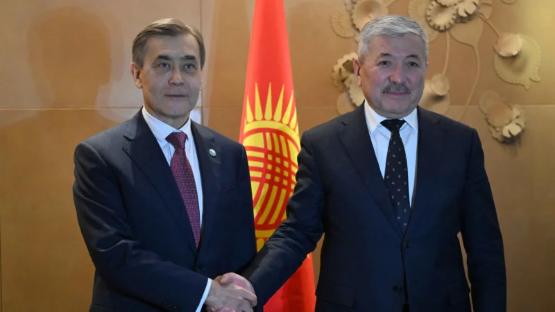 Касымалиев ШКУнун башкы катчысы Нурлан Ермекбаевди кабыл алды