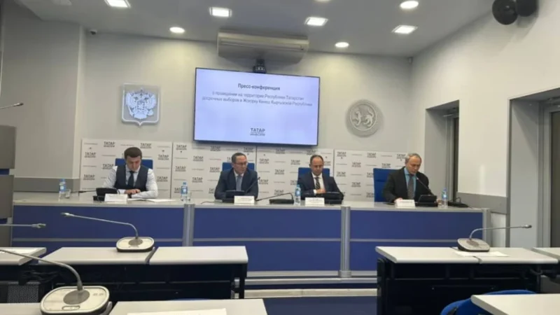 Казань жана Набережные Челны шаарларында шайлоо тилкеси ачылат