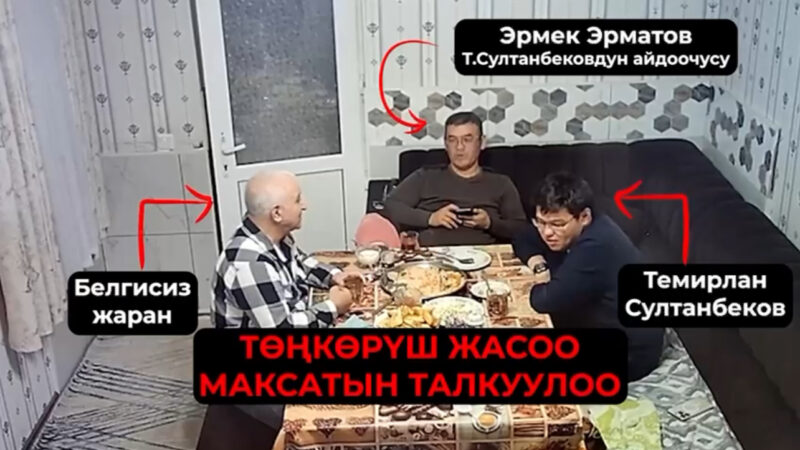 Массалык башаламандык уюштурууга “ПЛАН” түзгөн жаран кармалды