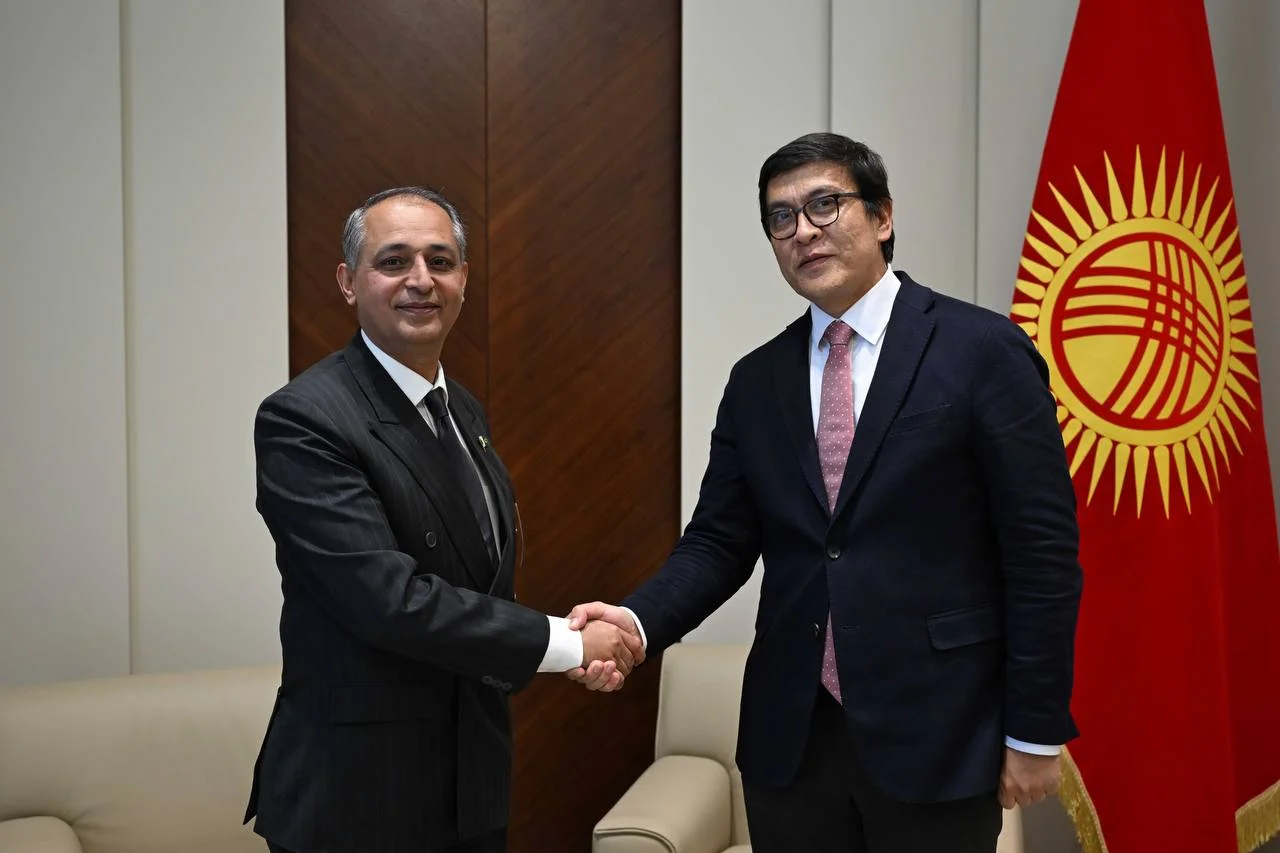 Байсалов Пакистандын Кыргызстандагы элчиси Алтамаш Вазир Хан менен жолукту