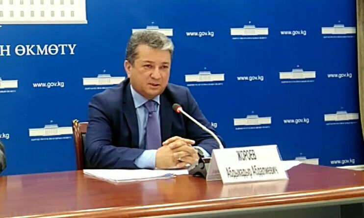 Санэпидкөзөмөл департаментинин директору Абдыкадыр Жороев кызматтан кетти