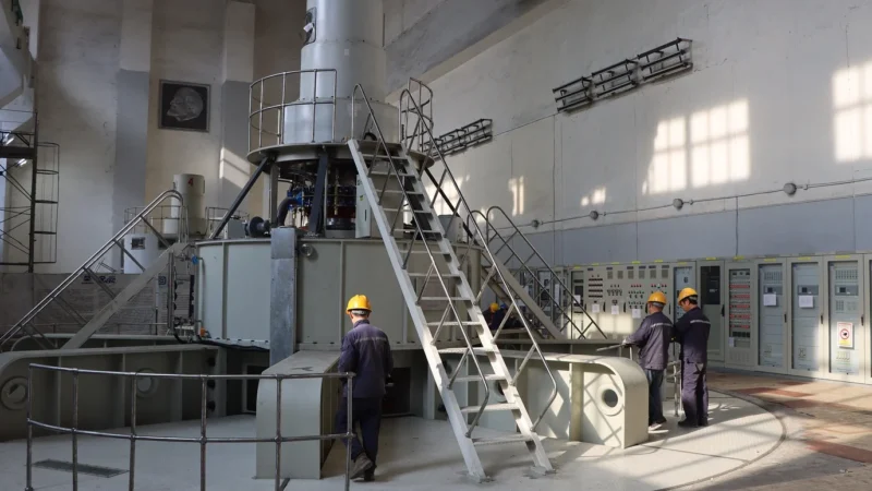 Үч-Коргон ГЭСинин №2 гидроагрегаты өндүрүштүн көлөмүн көбөйттү