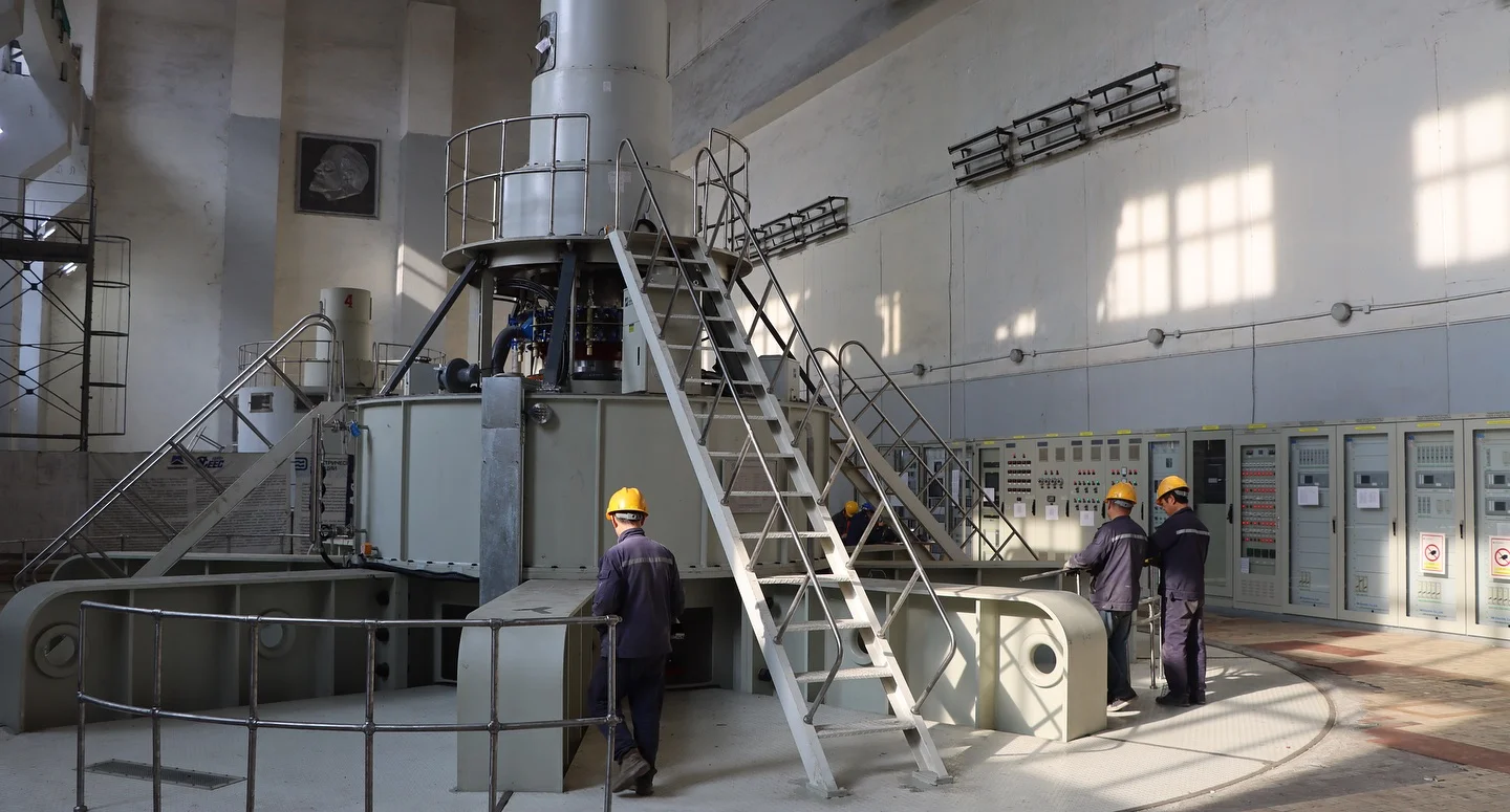 Үч-Коргон ГЭСинин №2 гидроагрегаты өндүрүштүн көлөмүн көбөйттү