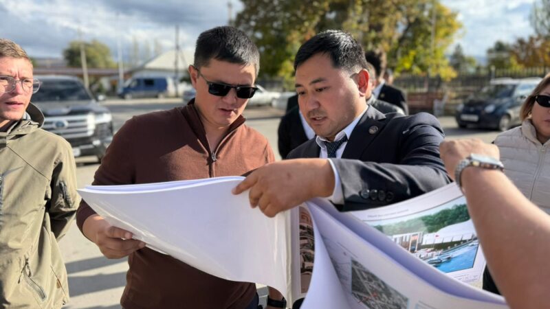 Караколдогу жаңы административдик имараттын курулушу аяктап калды