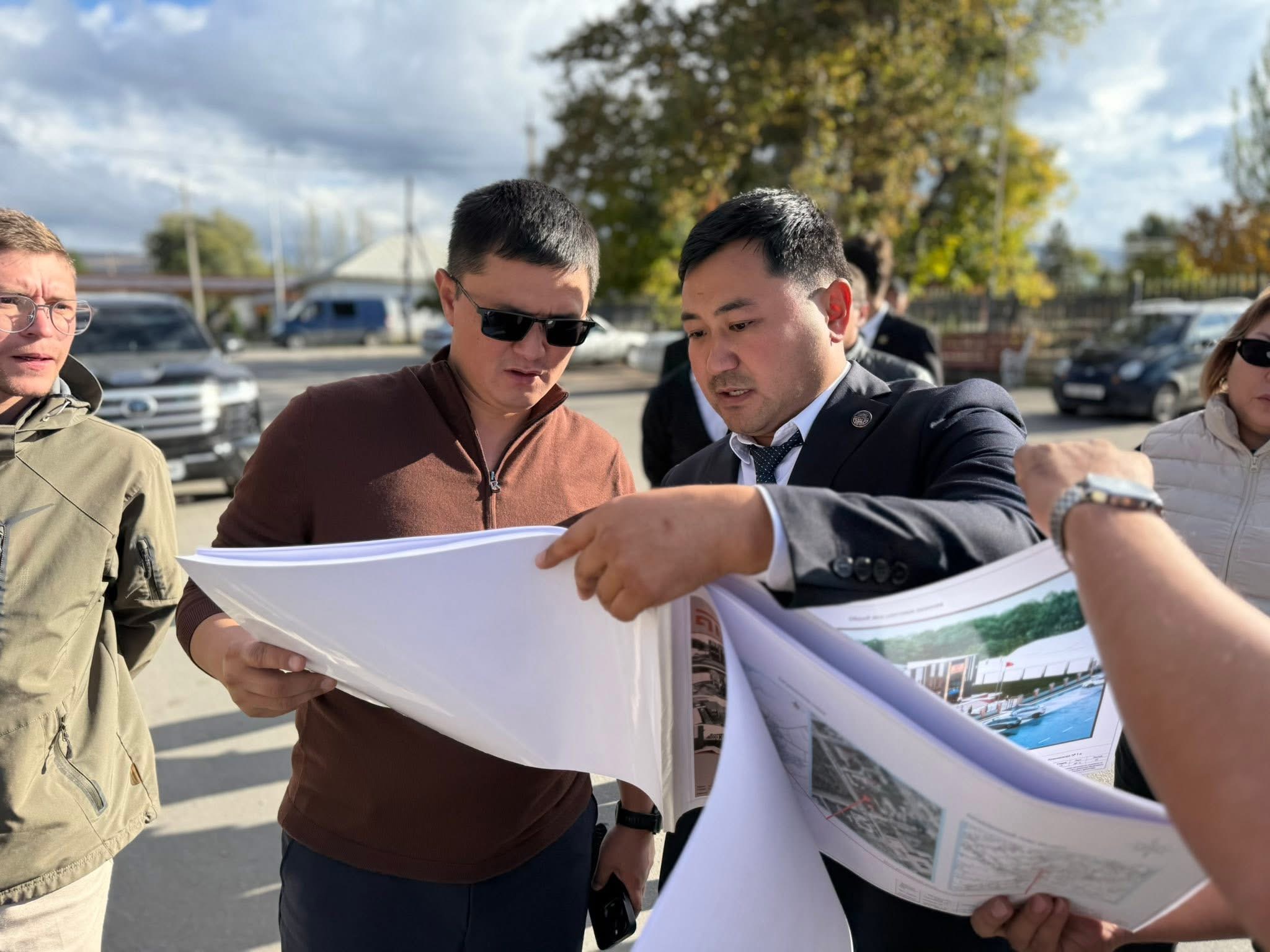 Караколдогу жаңы административдик имараттын курулушу аяктап калды