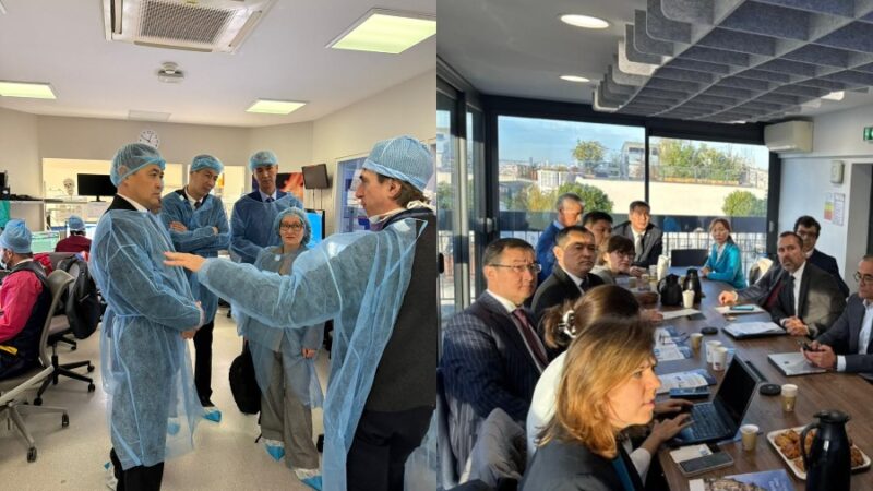 Кыргызстандын делегациясы Франциянын алдыңкы медициналык мекемелерин кыдырды