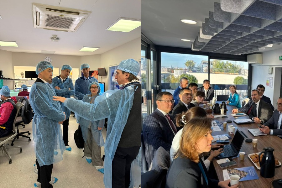 Кыргызстандын делегациясы Франциянын алдыңкы медициналык мекемелерин кыдырды