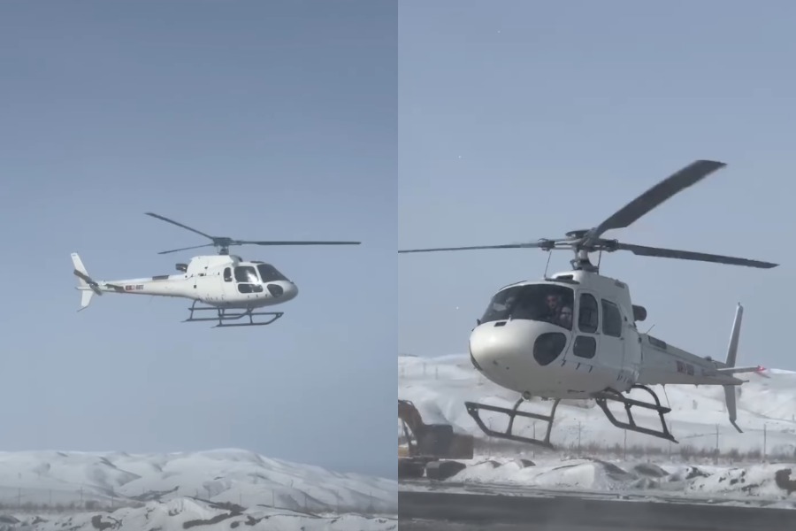 Сары-Кыр ашуусунда калган жаранды куткарууга ӨКМдин тик учагы жөнөтүлдү (ВИДЕО)