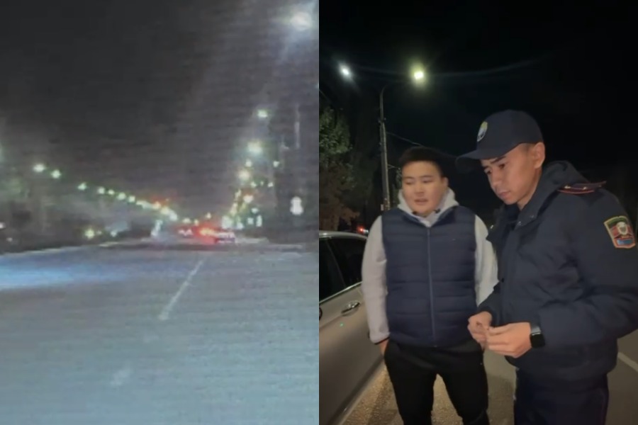 Бишкекте авто ээнбаштык жасаган айдоочу айыпка жыгылды (ВИДЕО)