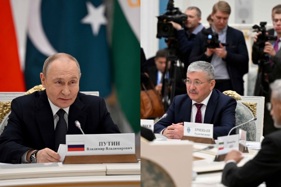 Адылбек Касымалиев Россиянын президенти Владимир Путин менен жолугушту