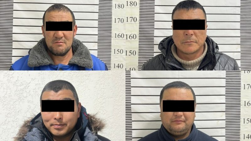 Бири милиция кызматкери… Көлдө ток менен балык кармаган 4 жаран кармалды