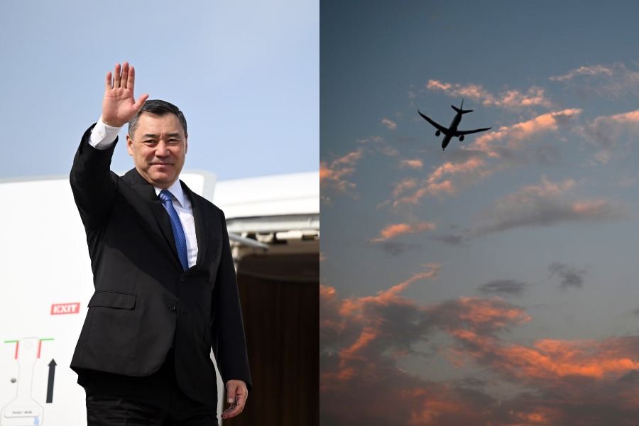 Садыр Жапаровдун Египетке болгон сапары аяктап, Вашингтонго учуп кетти