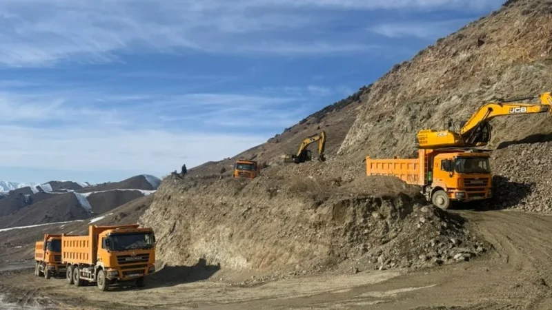 Ала-бука – жаңы-базар – кировка жолунун 76 км асфальтталып бүттү