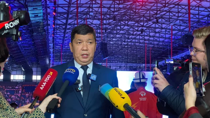 Жунушалиев: Кичи аренанын курулушу жаштар форумун өткөрүүгө шарт түздү