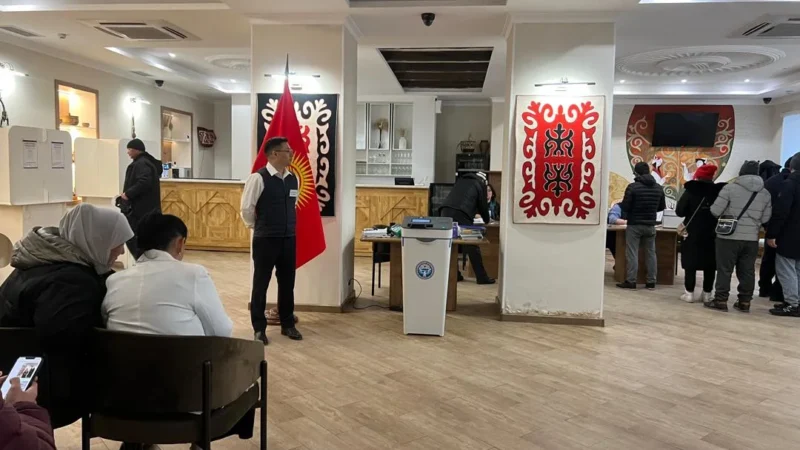 Чет өлкөлөрдөн 14 миң 281 кыргызстандык добуш берди