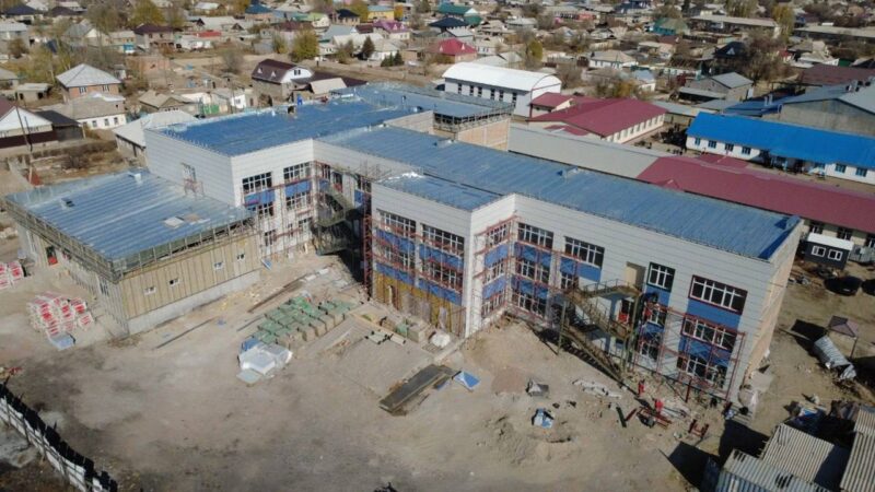 Кочкордо И.Арабаев мектебине кошумча корпус курулууда