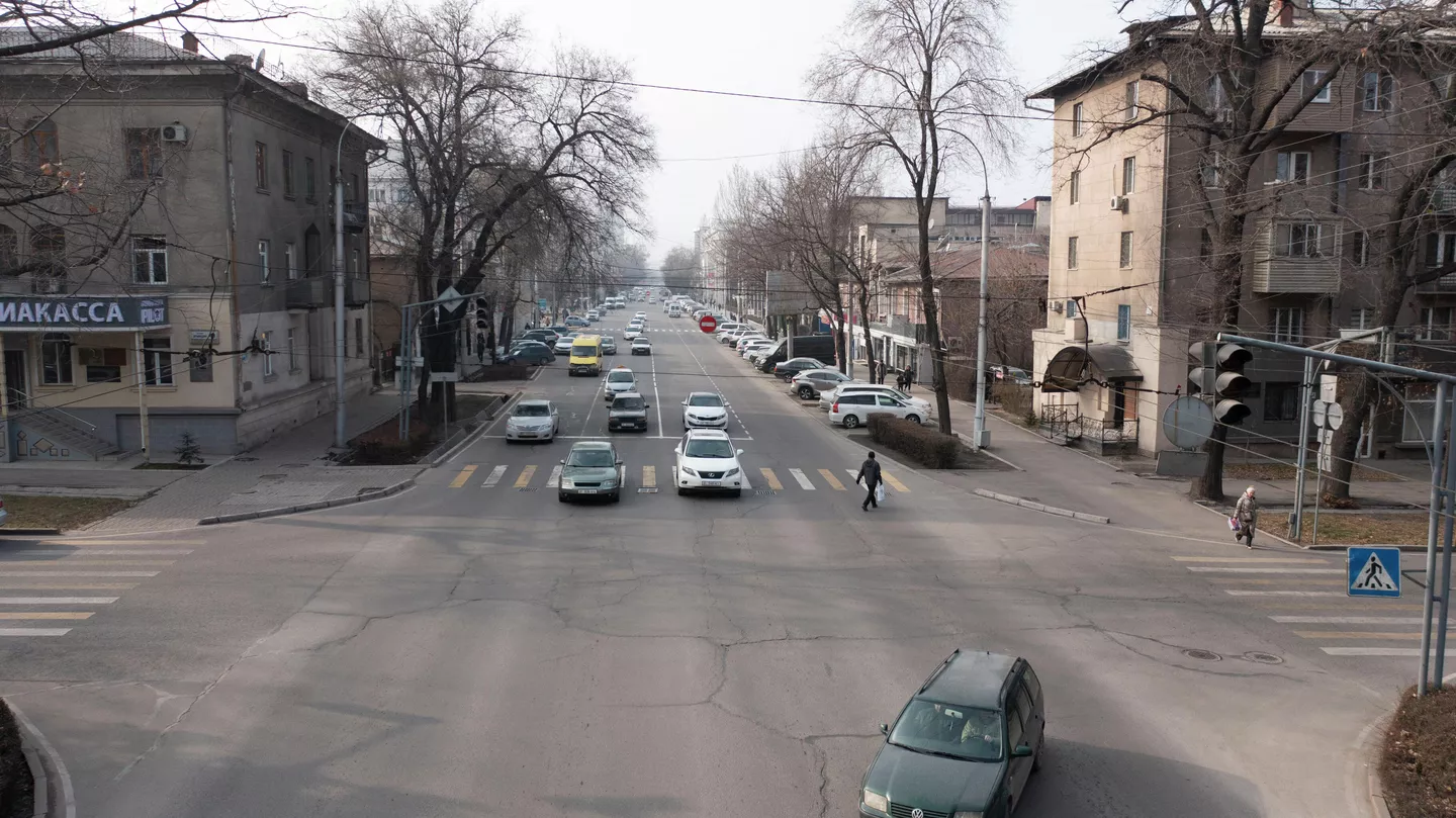 Бишкекте Киев жана Токтогул көчөлөрү кайрадан бир тараптуу болот