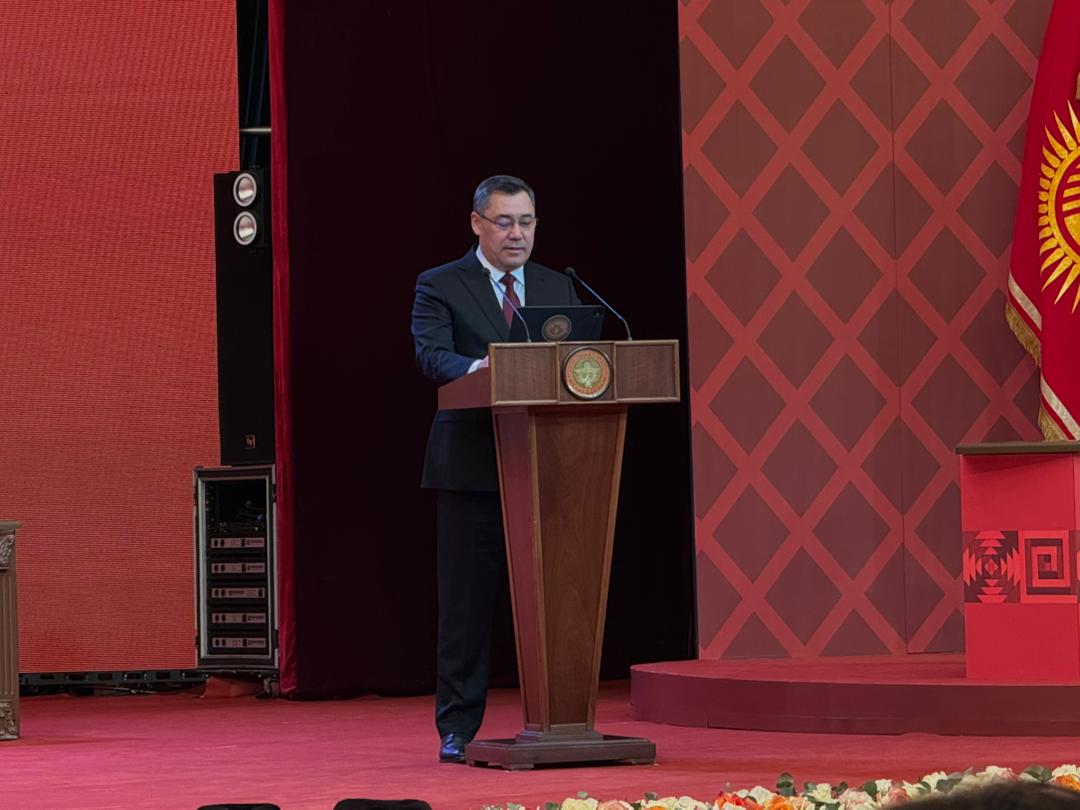 Президент Садыр Жапаров IV Элдик Курултайда кайрылуу жасады