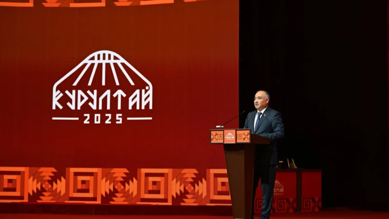 Жогорку Кеңештин төрагасы делегаттарды маанилүү демилгелерди көтөрүүгө чакырды