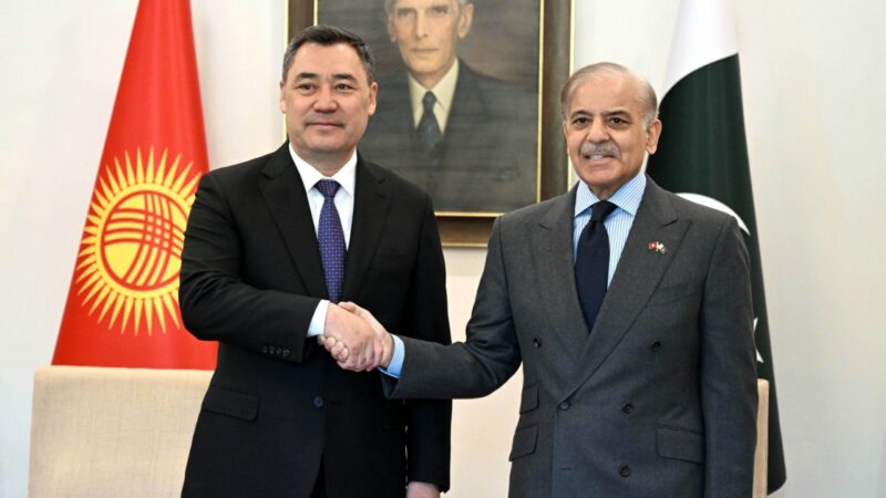 Садыр Жапаров Пакистандын премьер-министри менен сүйлөшүүлөрдү жүргүздү