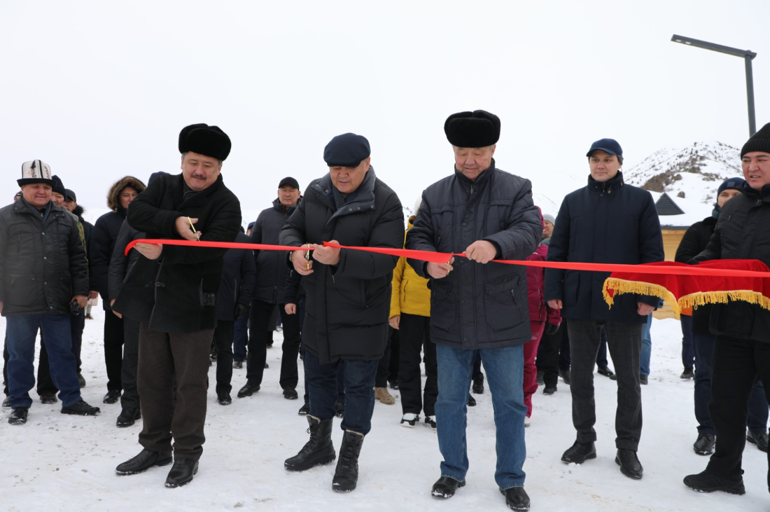 Камчыбек Ташиев УКМКнын “Кызыл-Белес” эс алуу комплексин ачты